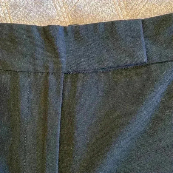 Talbots Black Heritage Trouser Pants size 12P - Picture 6 of 7